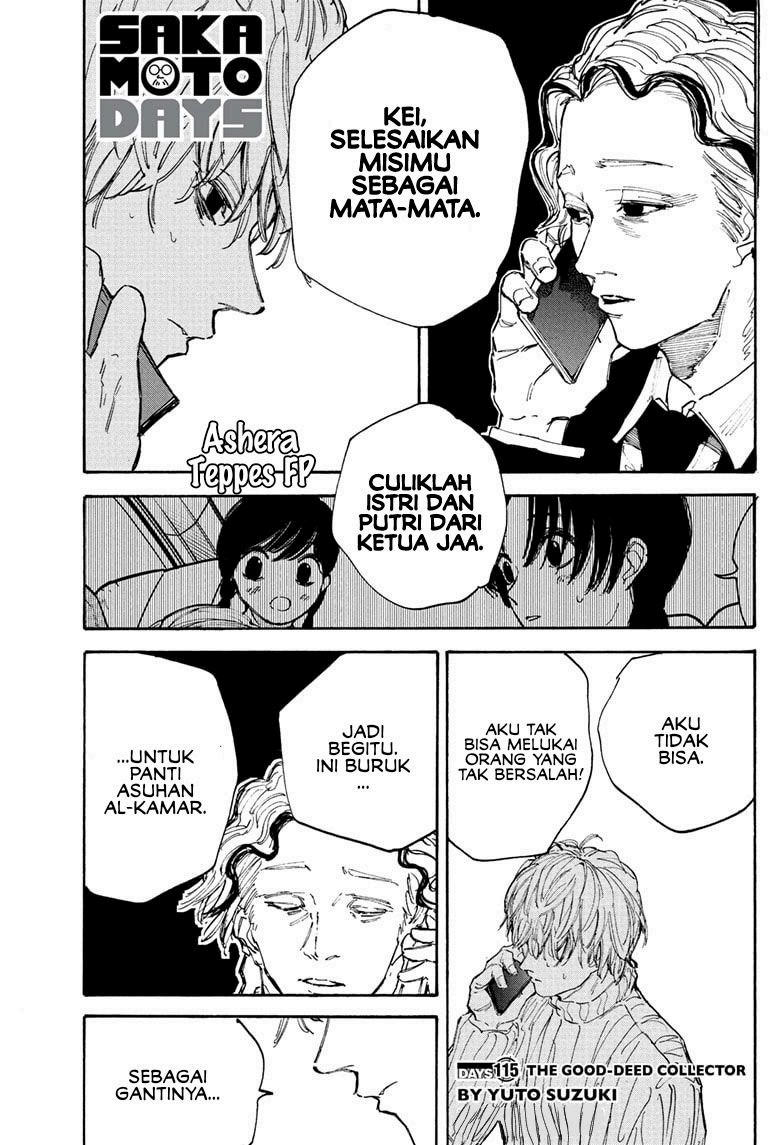 Manga Sakamoto Days Chapter 115 gambar 2
