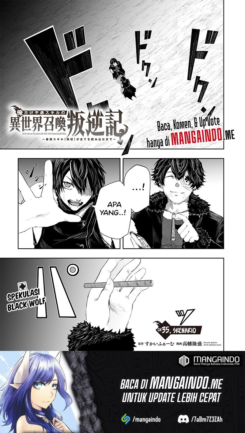 Manga Ore dake Fuguu Skill no Isekai Shoukan Hangyakuki Chapter 35 gambar 2