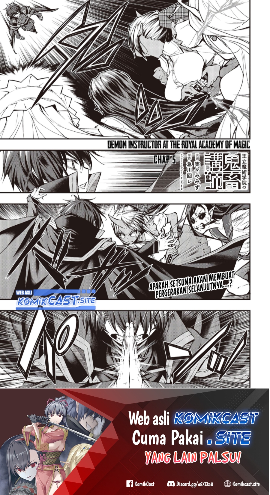 Manga Oritsu Majutsu Gakuin no Kichiku Koshi Chapter 05 gambar 2