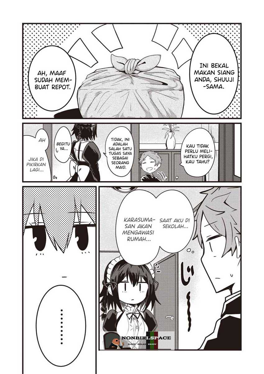Manga Kokoro no Koe ga Moreyasui Maid-san Chapter 03 gambar 2