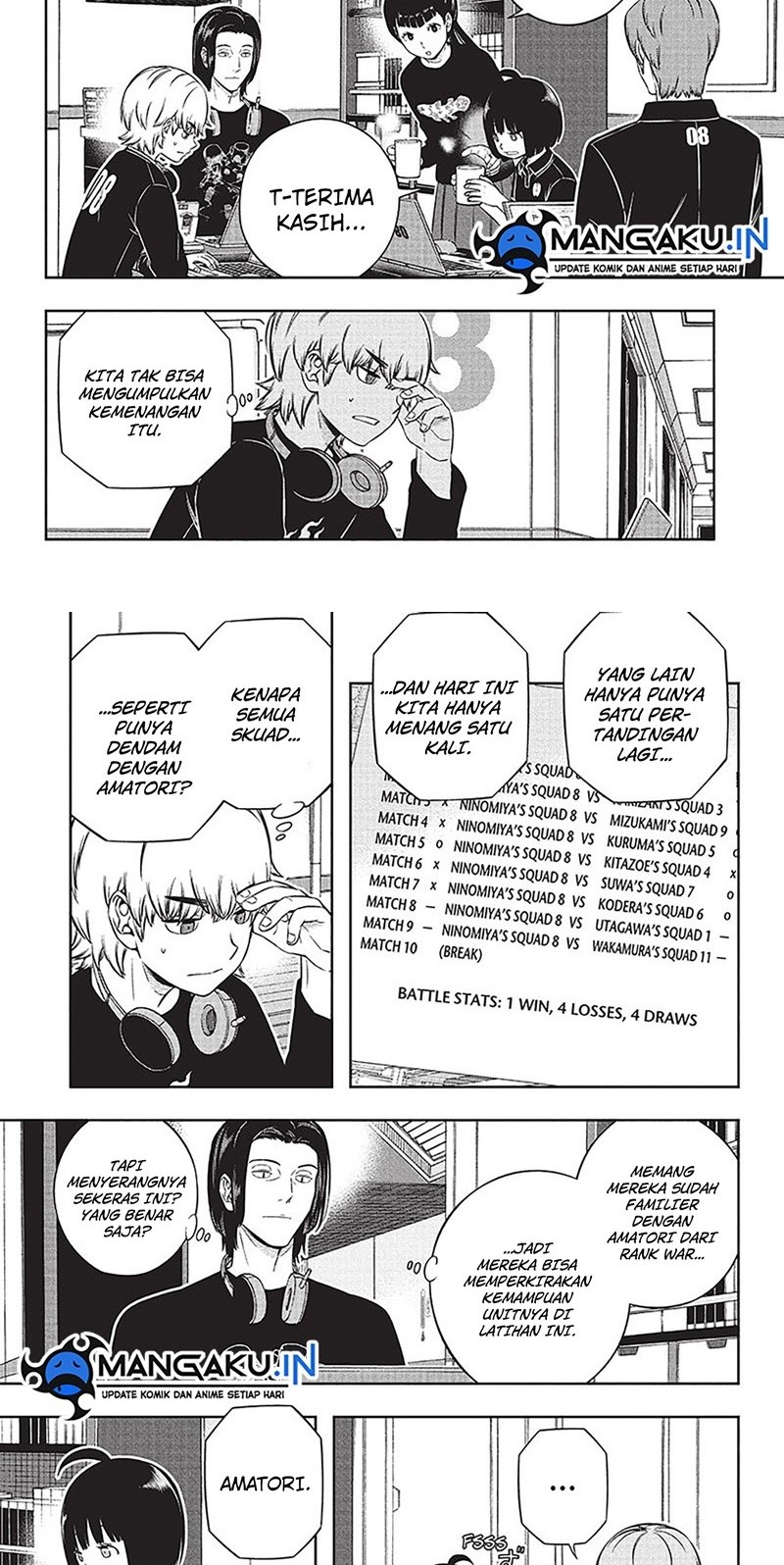 Manga World Trigger Chapter 233 gambar 2