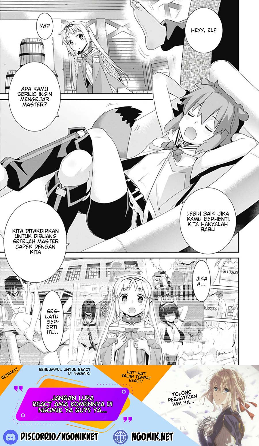 Manga Isekai Elf no Dorei-chan Chapter 60 gambar 2