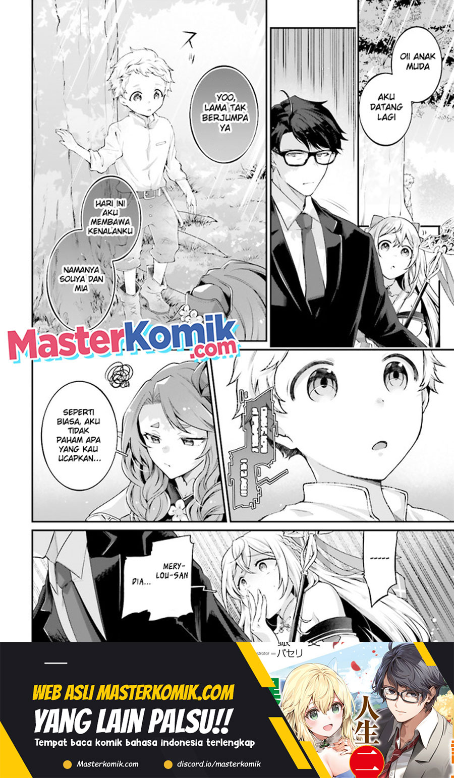 Manga Moto Isekai Tenisha datta Kachou no Ojisan, Jinsei ni Dome no Isekai wo Kake Meguru Chapter 04.3 gambar 2