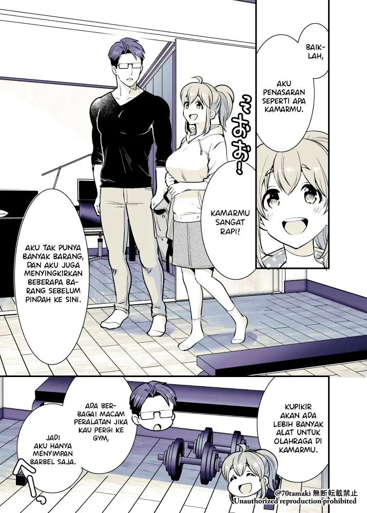 Manga Osananajimi ga Hisabisa ni Saikai Shitara Otagai Kyonyuu ni Natteta Chapter 15 gambar 2