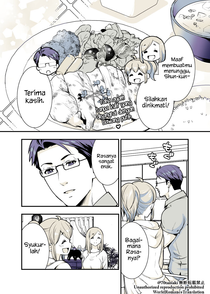 Manga Osananajimi ga Hisabisa ni Saikai Shitara Otagai Kyonyuu ni Natteta Chapter 07 gambar 2