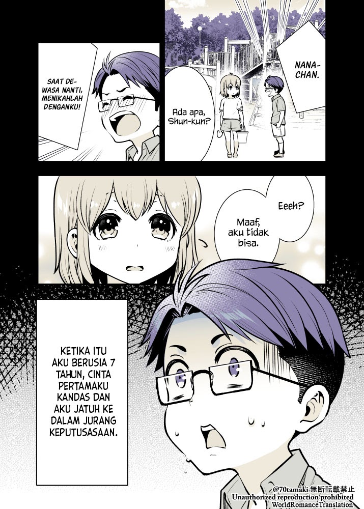 Manga Osananajimi ga Hisabisa ni Saikai Shitara Otagai Kyonyuu ni Natteta Chapter 02 gambar 2