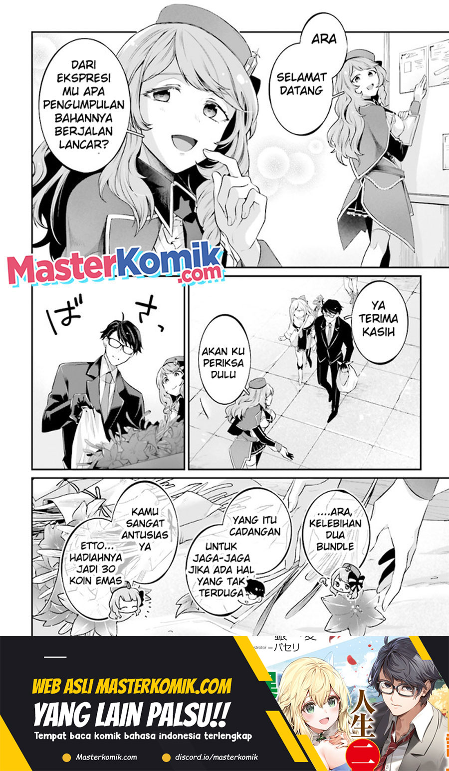Manga Moto Isekai Tenisha datta Kachou no Ojisan, Jinsei ni Dome no Isekai wo Kake Meguru Chapter 05.6 gambar 2