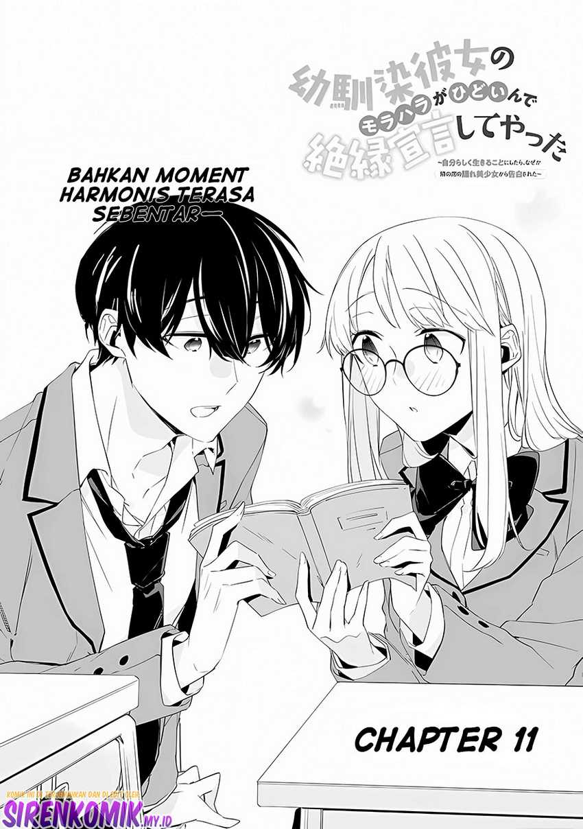 Manga Osananajimi Kanojo no Morahara ga Hidoin de Zetsuen Sengen shite Yatta Chapter 11 gambar 2