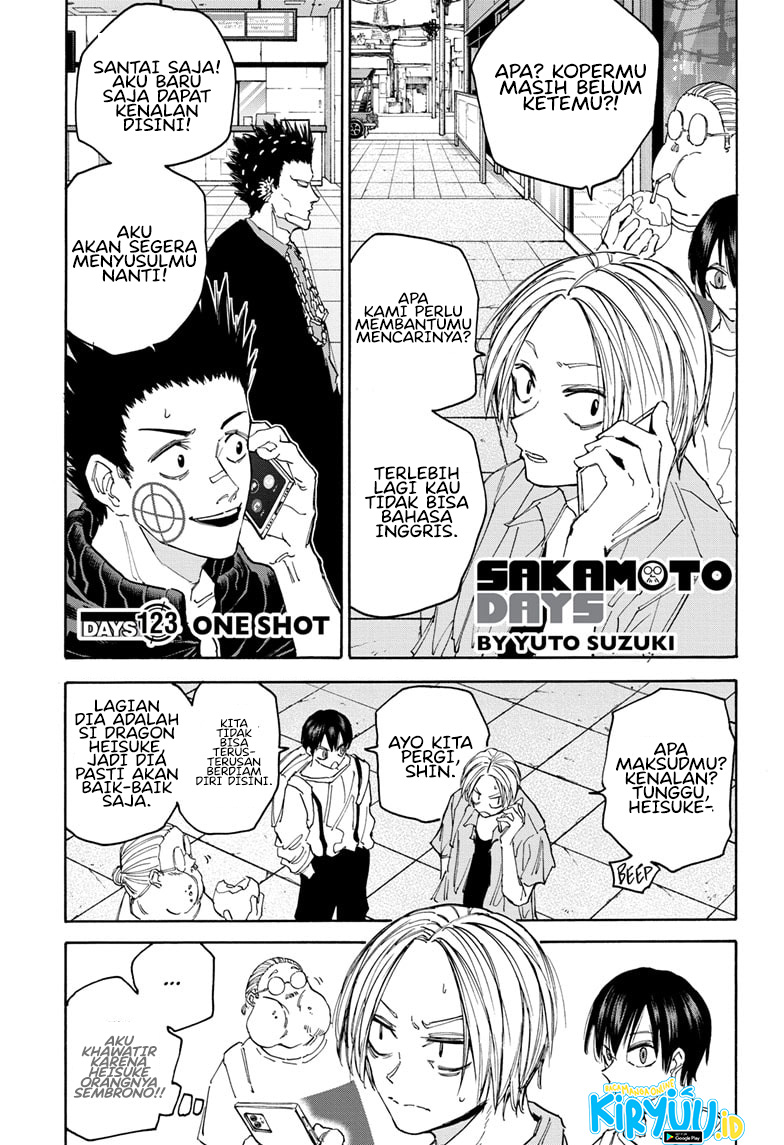 Manga Sakamoto Days Chapter 123 gambar 2