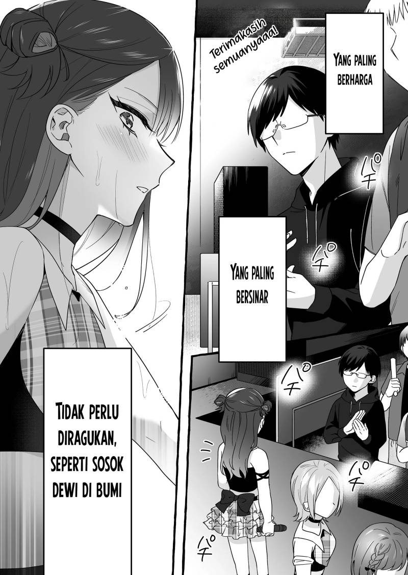 Manga Damedol to Sekai ni Hitori Dake no Fan (Serialization) Chapter 03 gambar 2