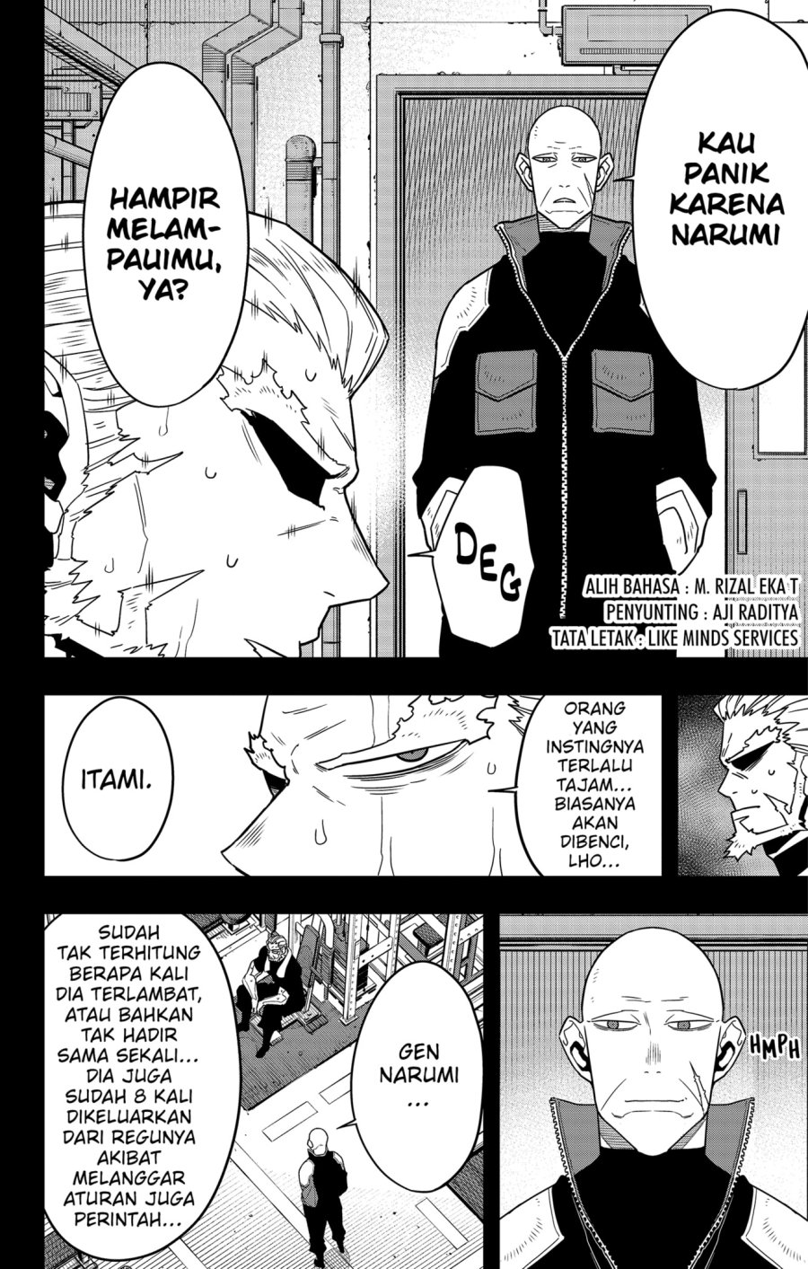 Manga 8Kaijuu Chapter 88 gambar 2