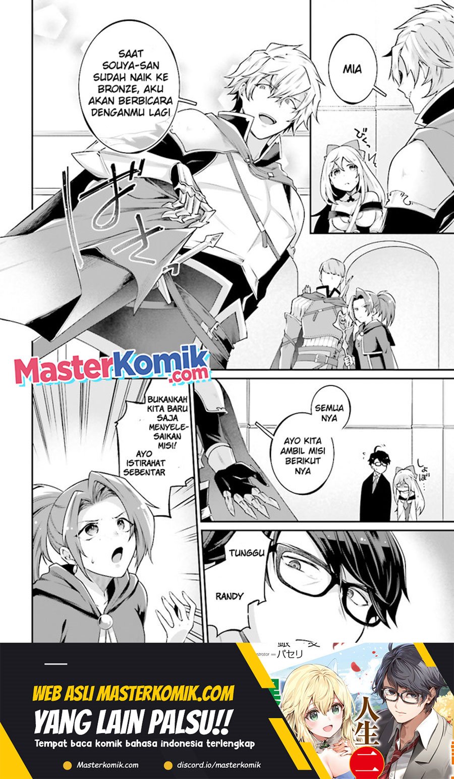 Manga Moto Isekai Tenisha datta Kachou no Ojisan, Jinsei ni Dome no Isekai wo Kake Meguru Chapter 06.3 gambar 2