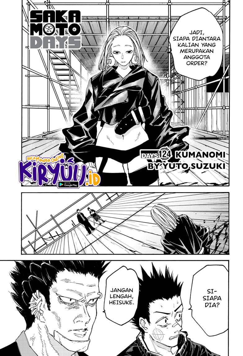 Manga Sakamoto Days Chapter 124 gambar 2