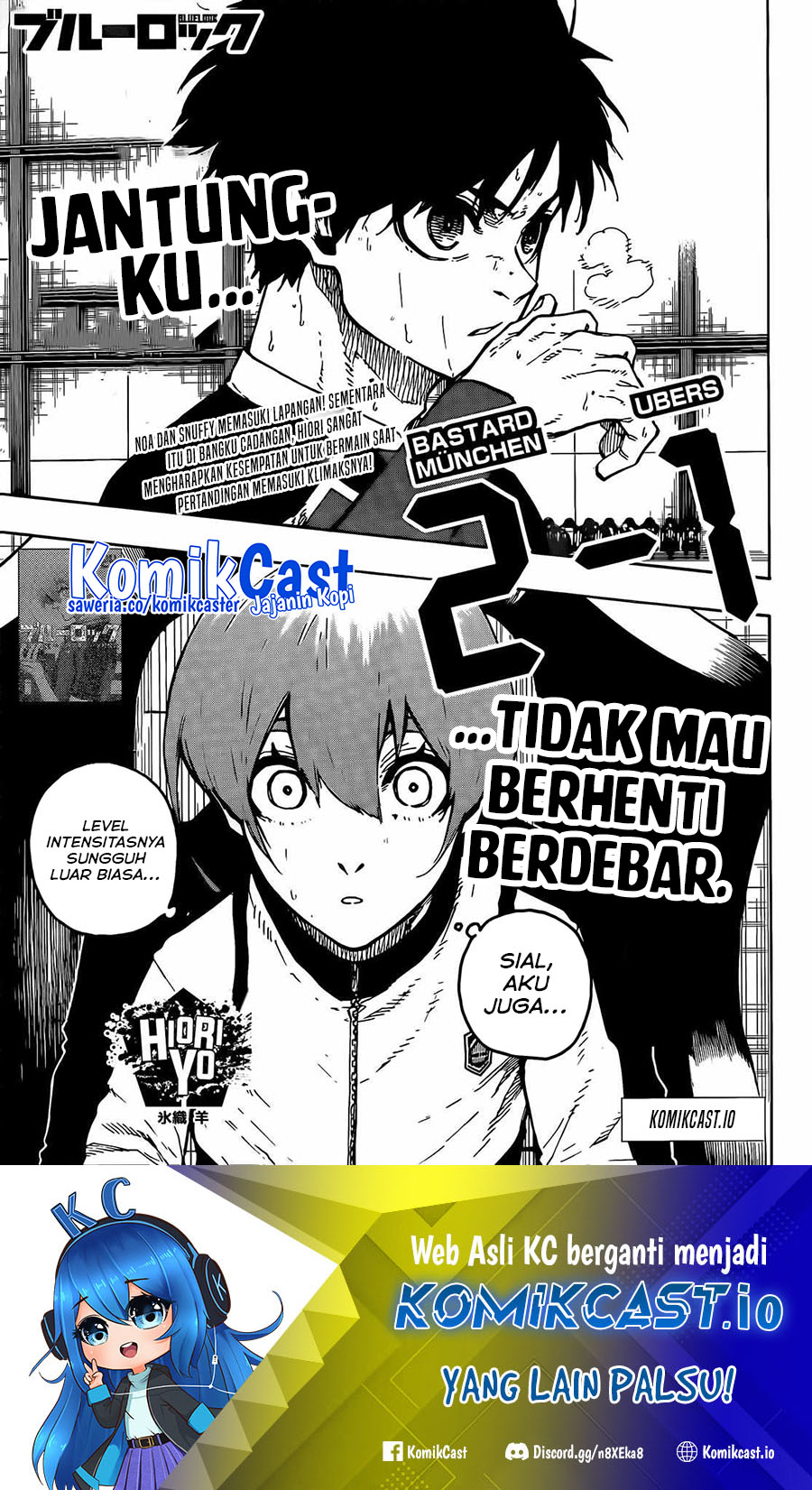 Manga Blue Lock Chapter 222 gambar 2