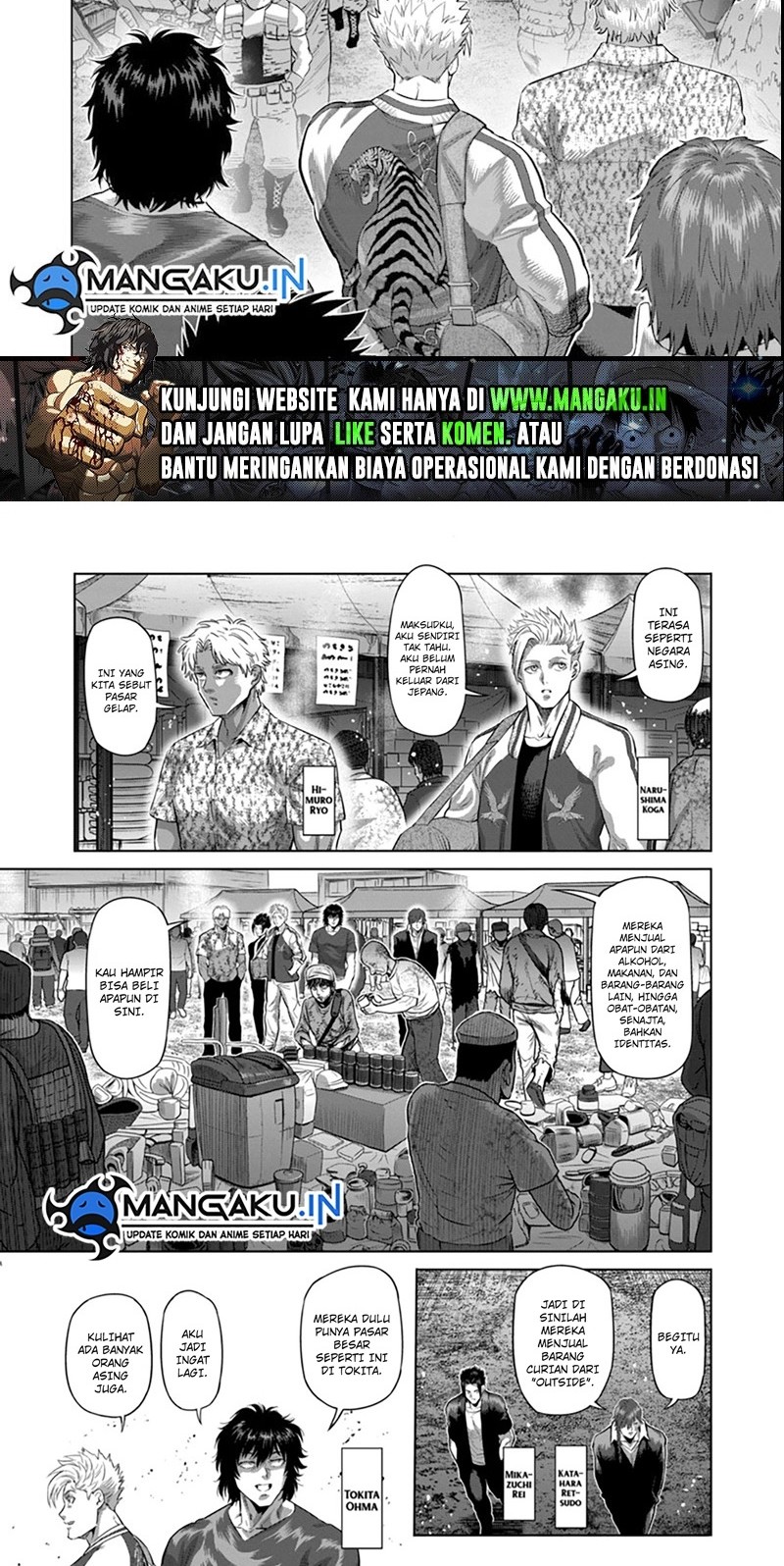 Manga Kengan Omega Chapter 200 gambar 2