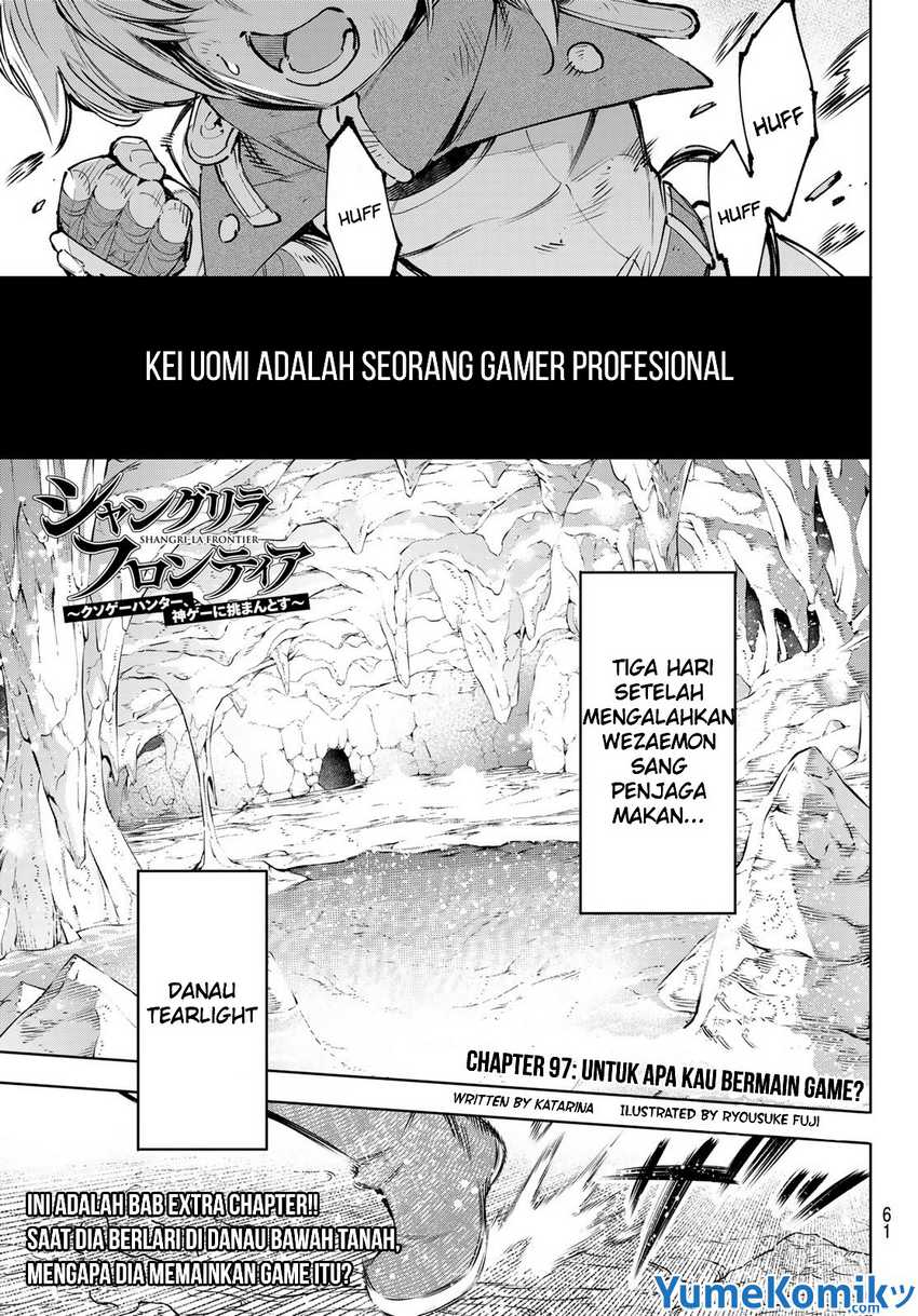 Manga Shangri-La Frontier ~ Kusoge Hunter, Kamige ni Idoman to su~ Chapter 97 gambar 2
