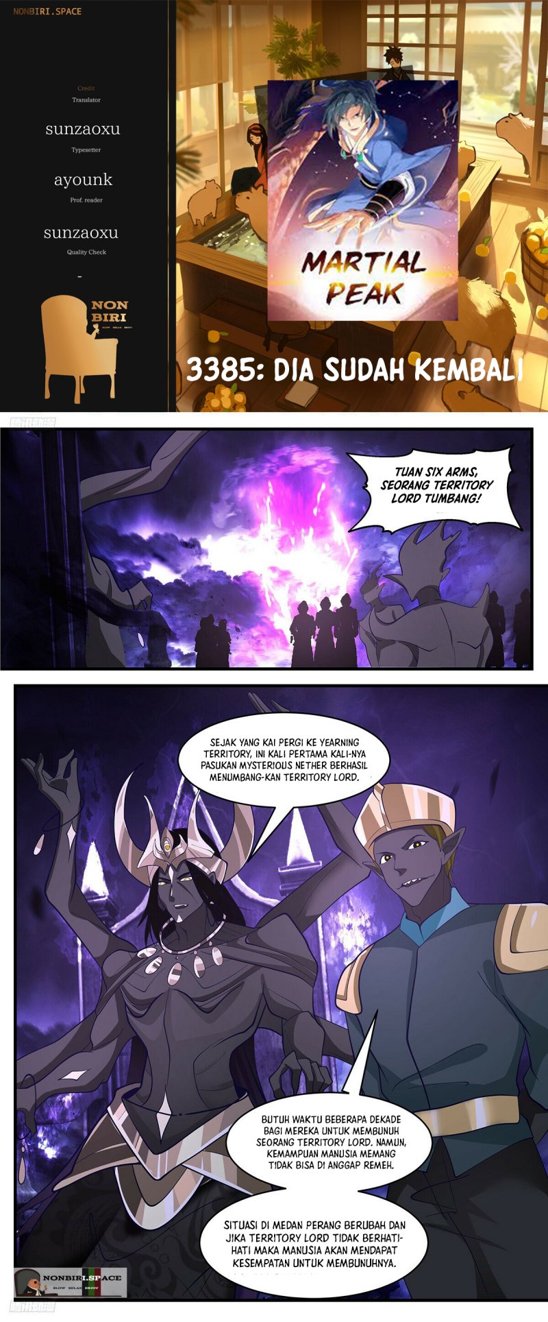 Manhua Martial Peak Part 2 Chapter 3385 gambar 2