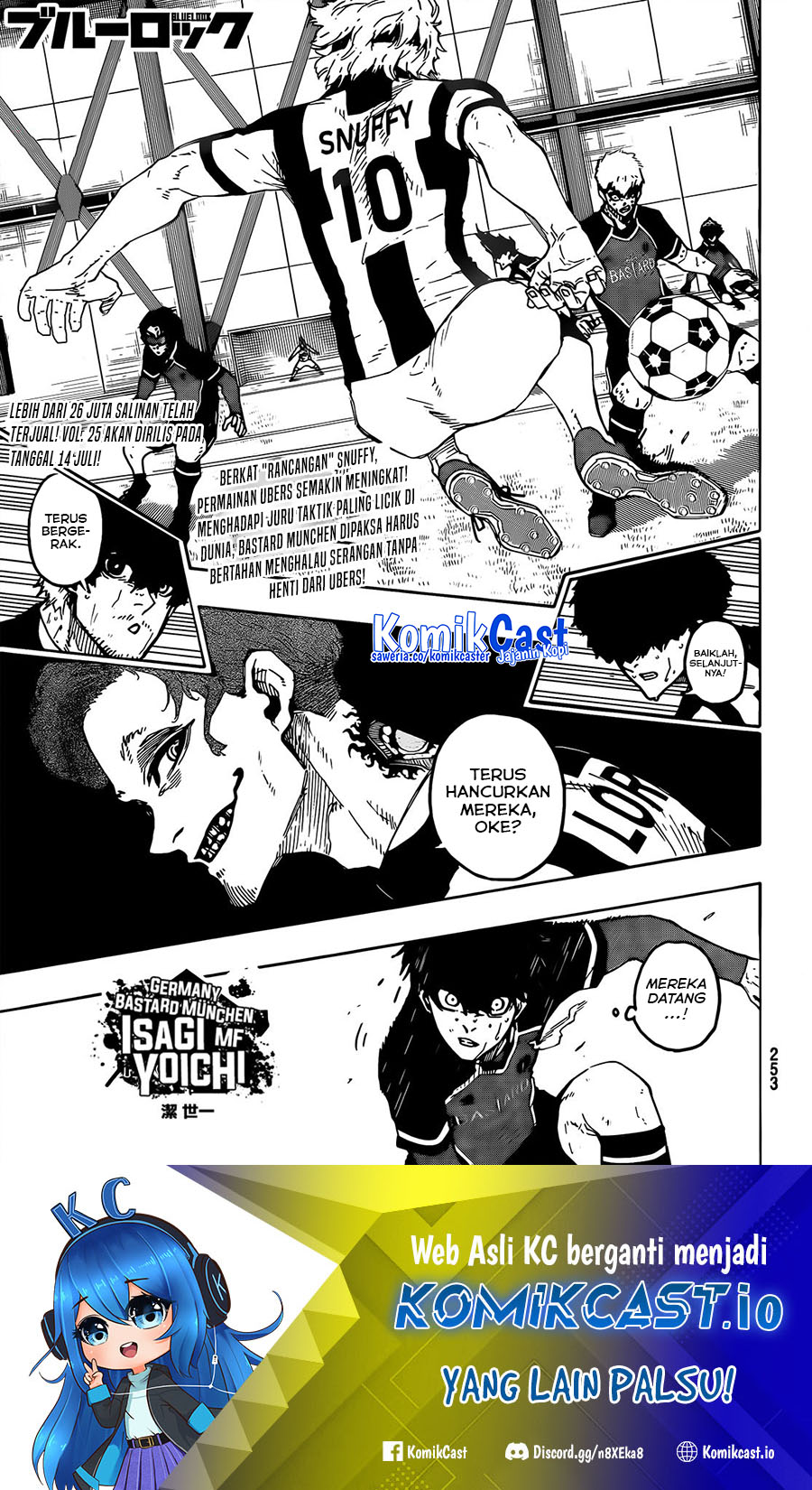 Manga Blue Lock Chapter 223 gambar 2