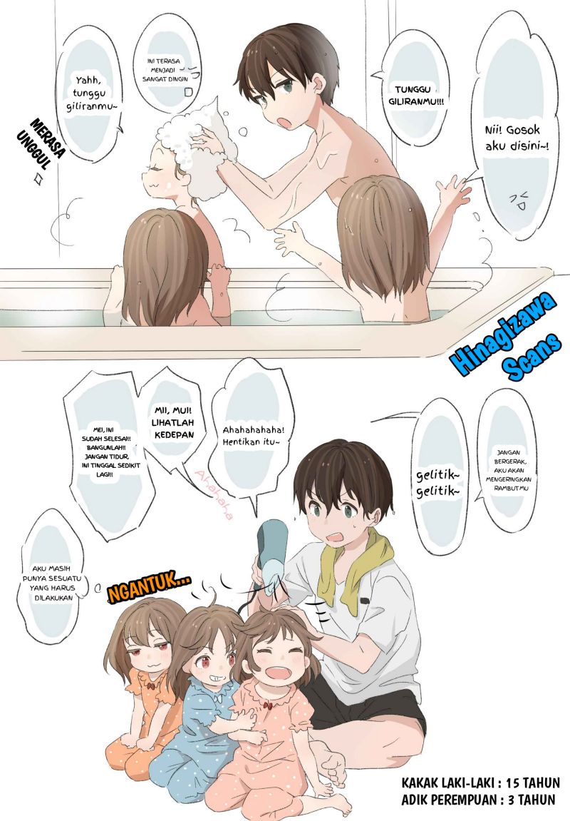 Manga Onii-chan to Mitsugo no Imouto-tachi Chapter 02 gambar 2
