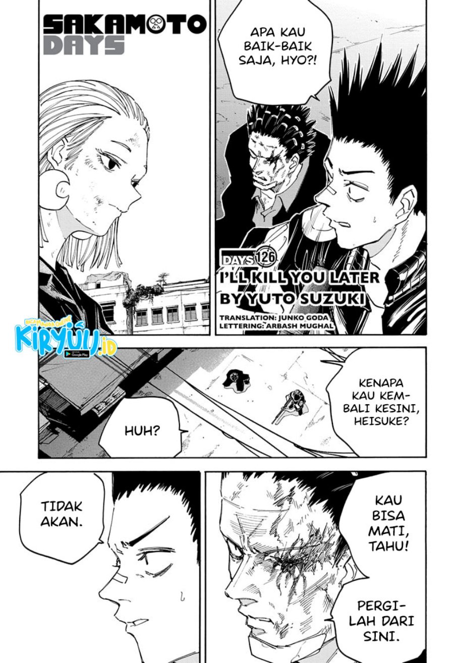 Manga Sakamoto Days Chapter 126 gambar 2