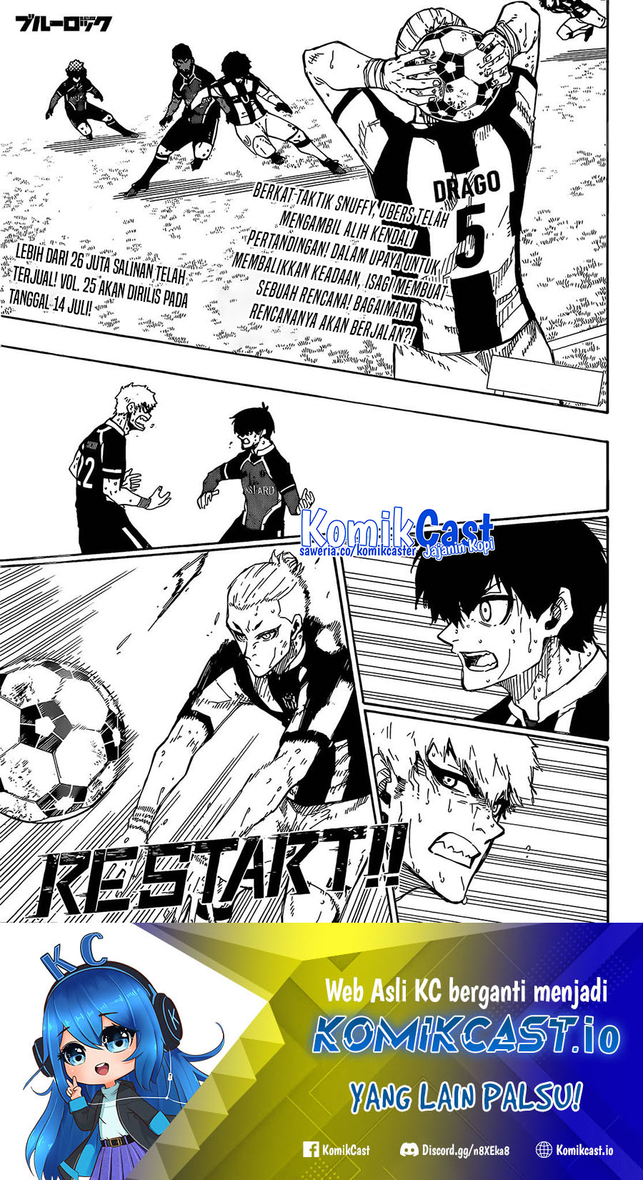 Manga Blue Lock Chapter 224 gambar 2
