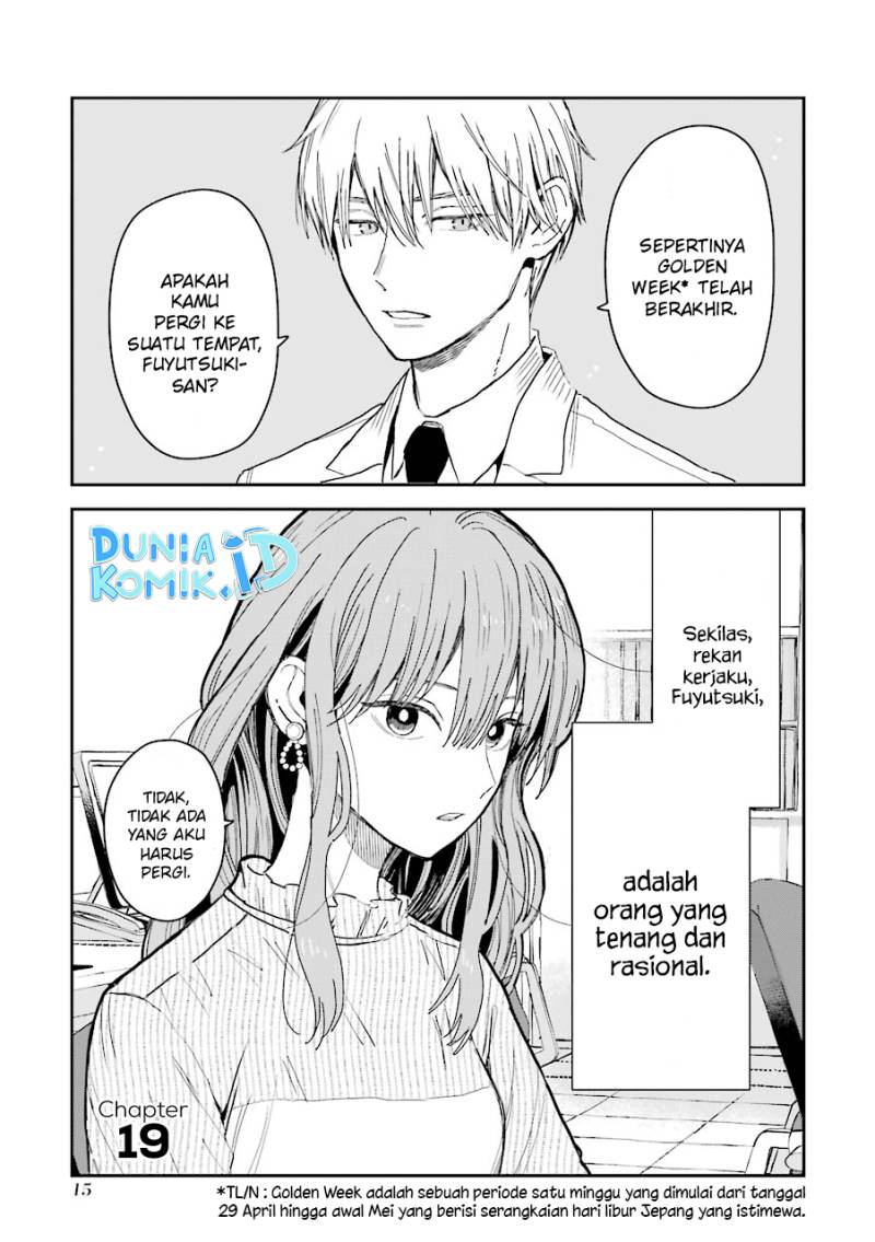 Manga Koori Zokusei Danshi to Cool na Douryo Joshi Chapter 19 gambar 2