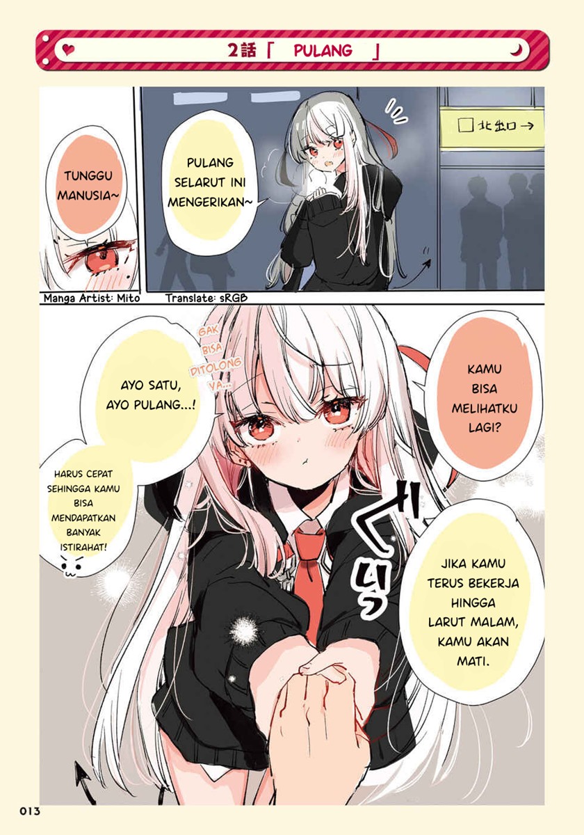 Manga The Grim Reaper Falls in Love With a Human Chapter 01 gambar 2