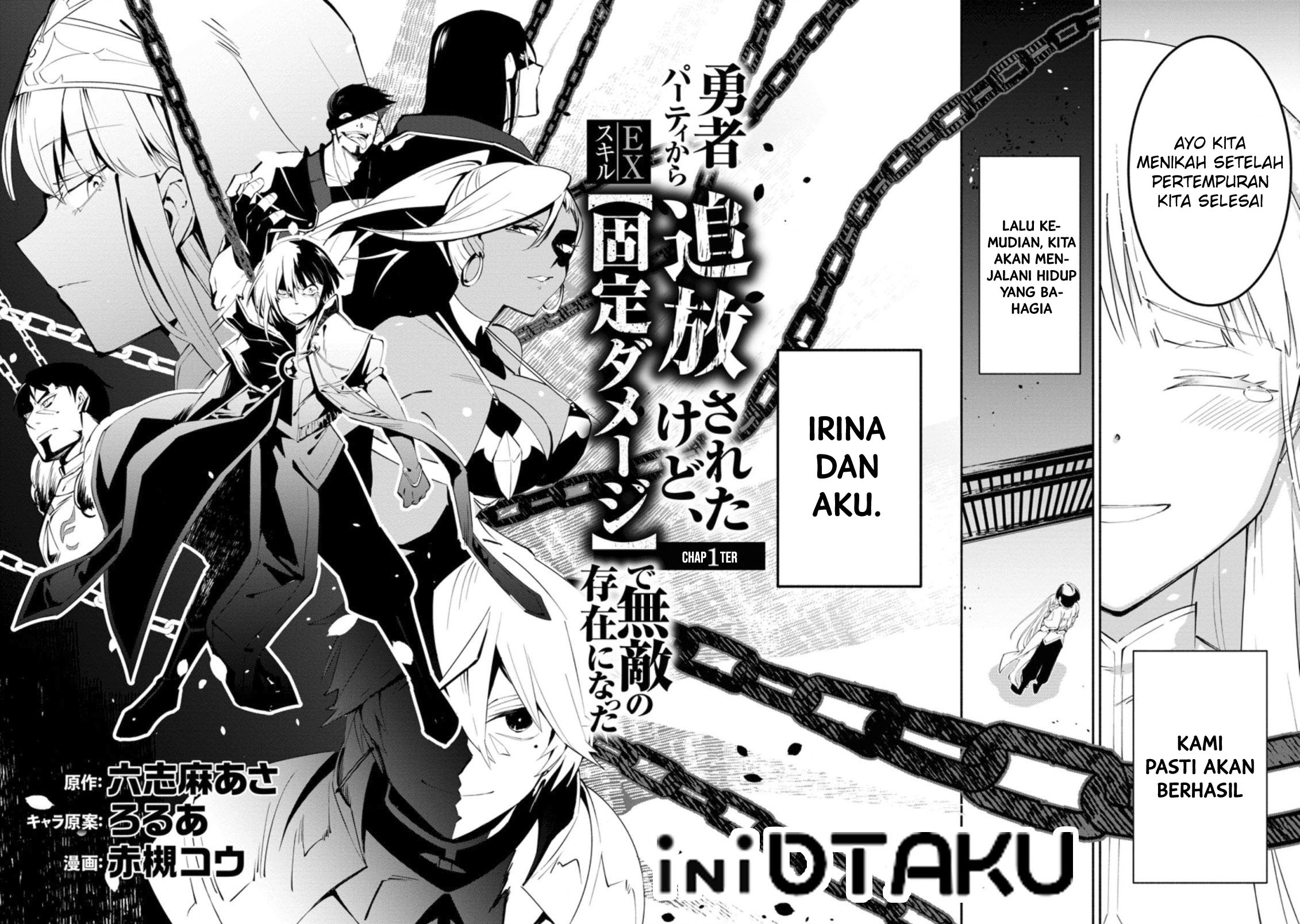 Manga My Lover Was Stolen, And I Was Kicked Out Of The Hero’s Party, But I Awakened To The EX Skill “Fixed Damage” And Became Invincible. Now, Let’s Begin Some Revenge Chapter 01.1 gambar 2