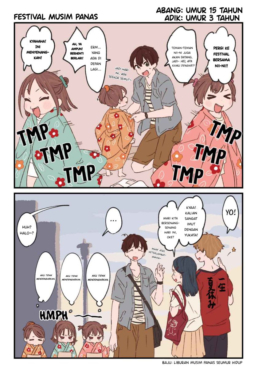 Manga Onii-chan to Mitsugo no Imouto-tachi Chapter 08 gambar 2