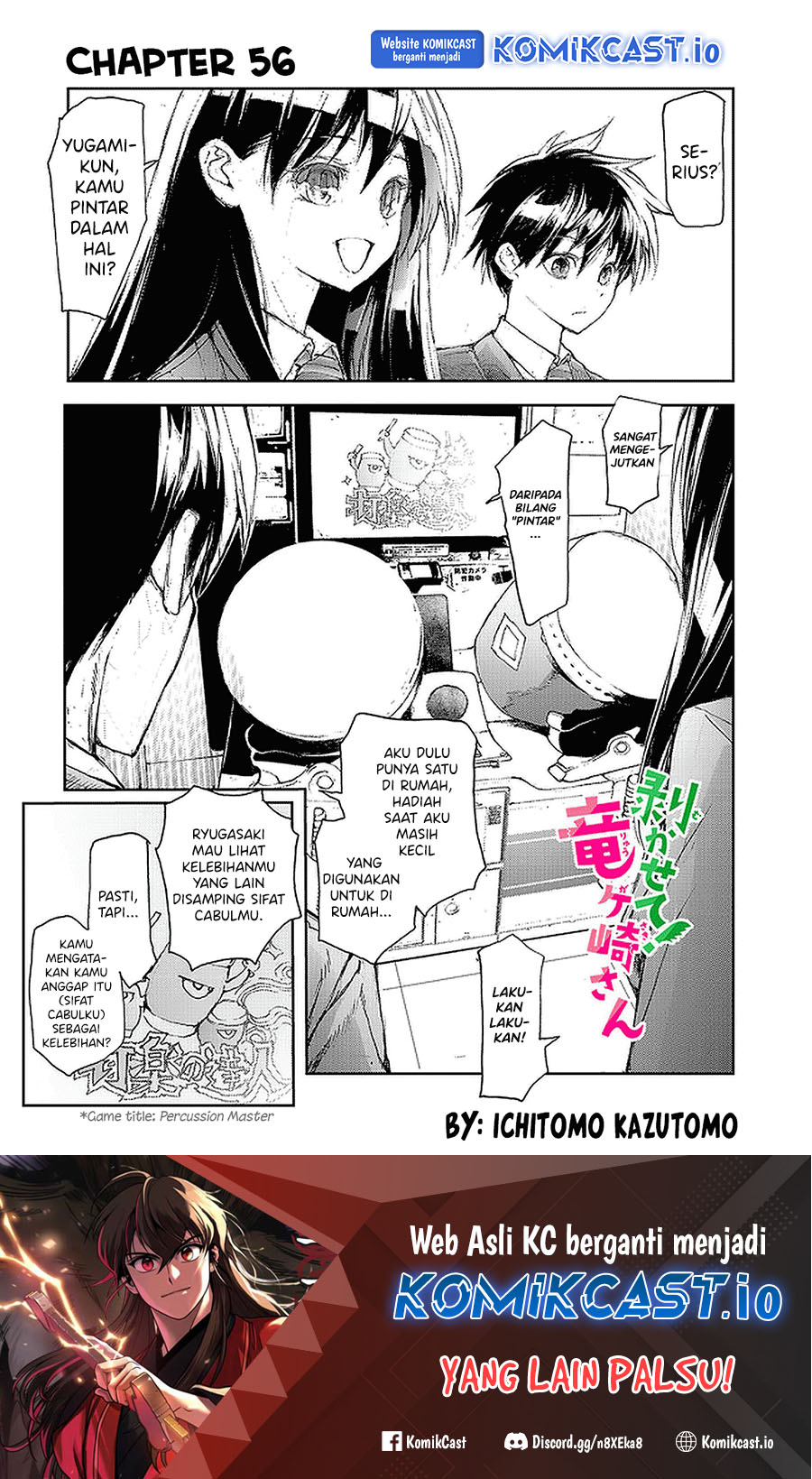 Manga Mukasete! Ryugasaki-san Chapter 56 gambar 2