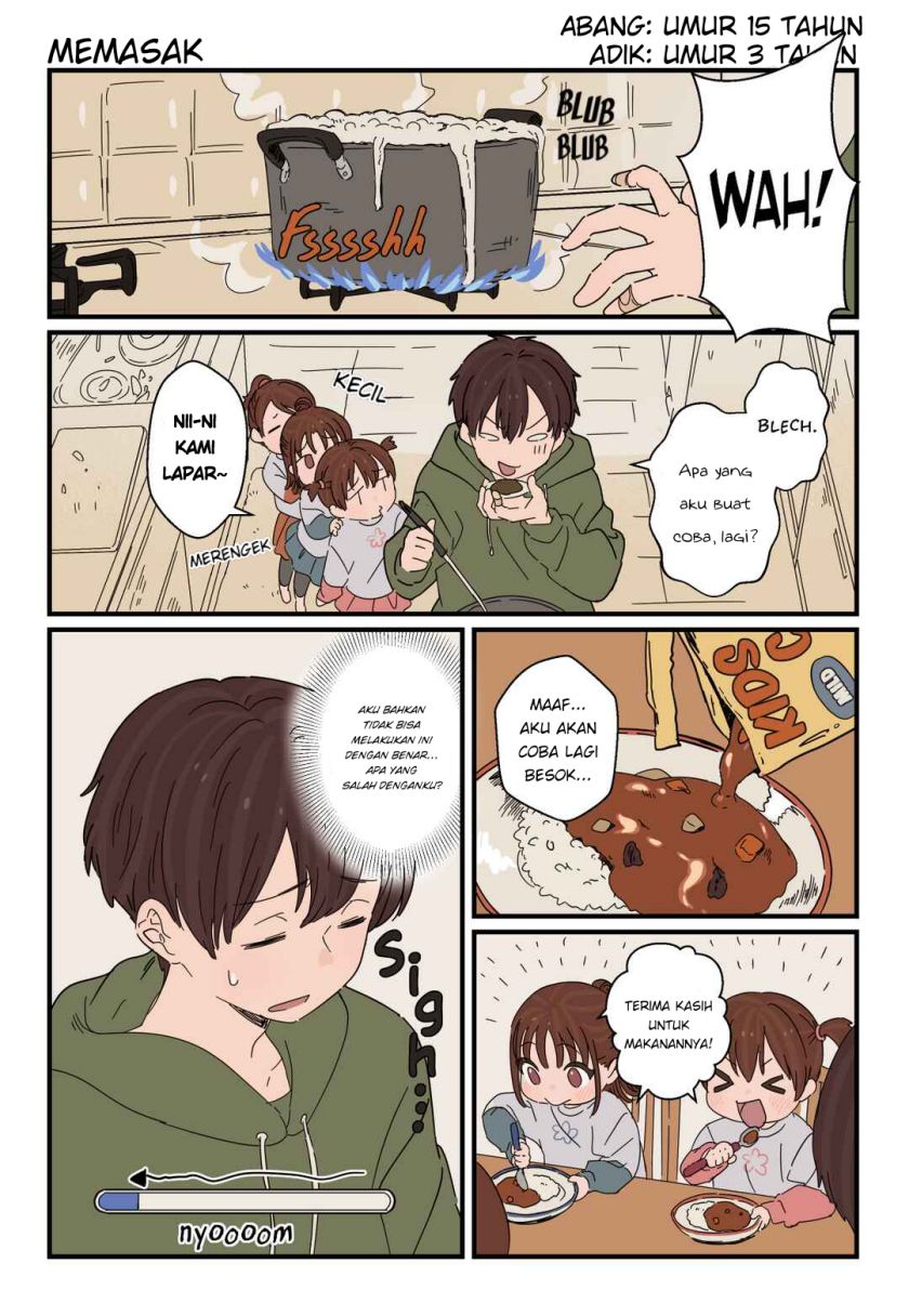 Manga Onii-chan to Mitsugo no Imouto-tachi Chapter 10 gambar 2
