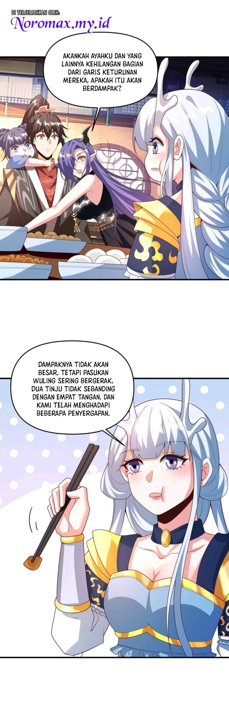 Manhua It’s Over! The Queen’s Soft Rice Husband is Actually Invincible Chapter 211 gambar 2