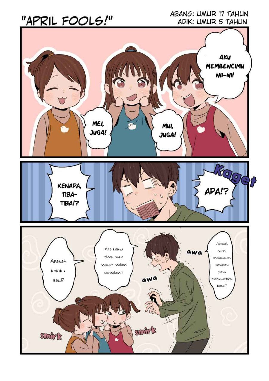 Manga Onii-chan to Mitsugo no Imouto-tachi Chapter 17 gambar 2