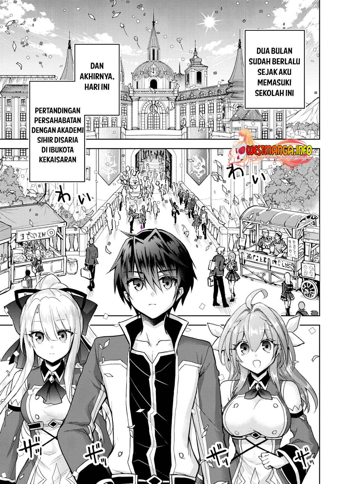 Manga Nishuume Cheat no Tensei Madoushi 〜Saikyou ga 1000-nengo ni Tensei Shitara, Jinsei Yoyū Sugimashita〜 Chapter 10.1 gambar 2
