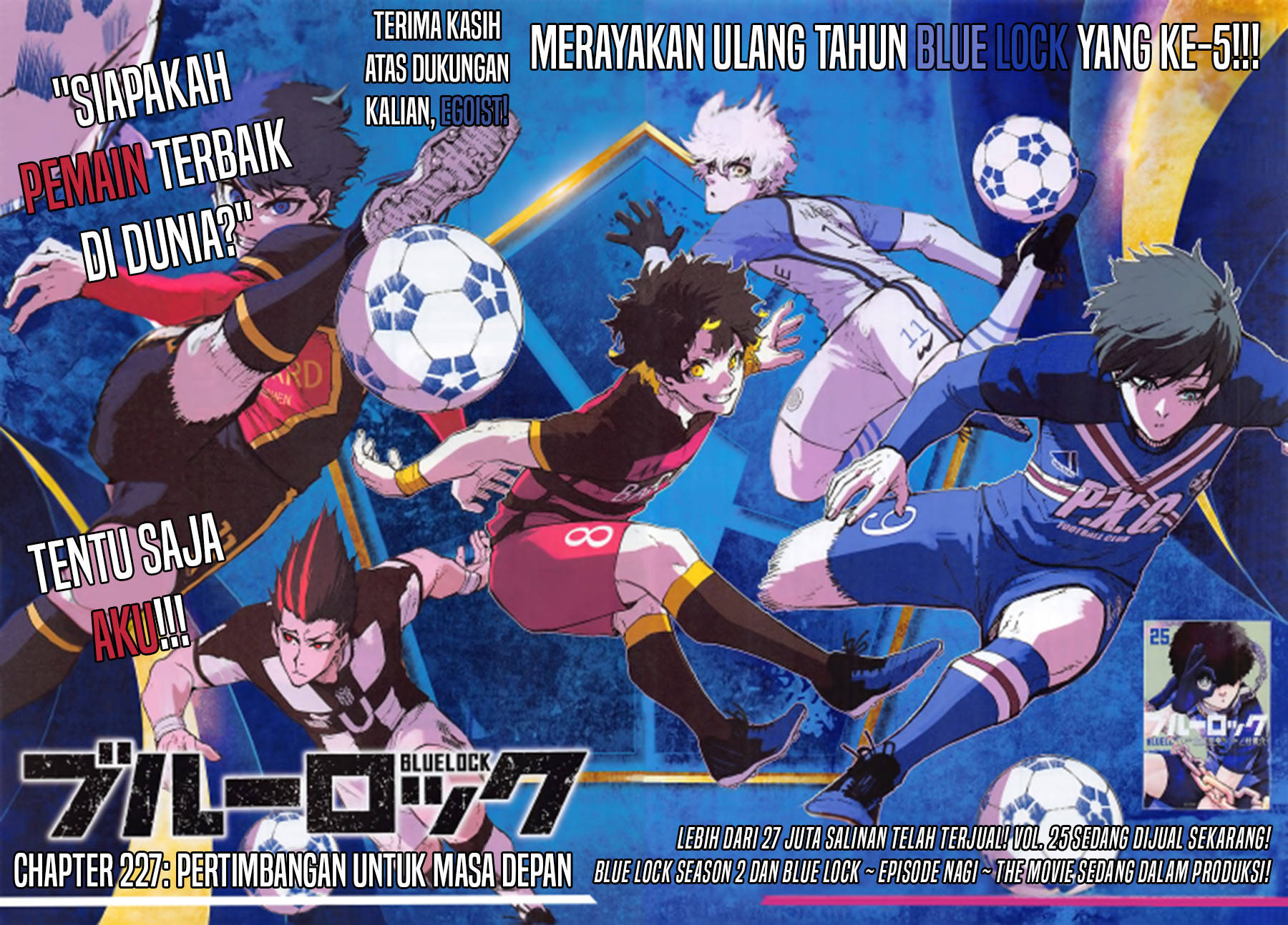 Manga Blue Lock Chapter 227 gambar 2