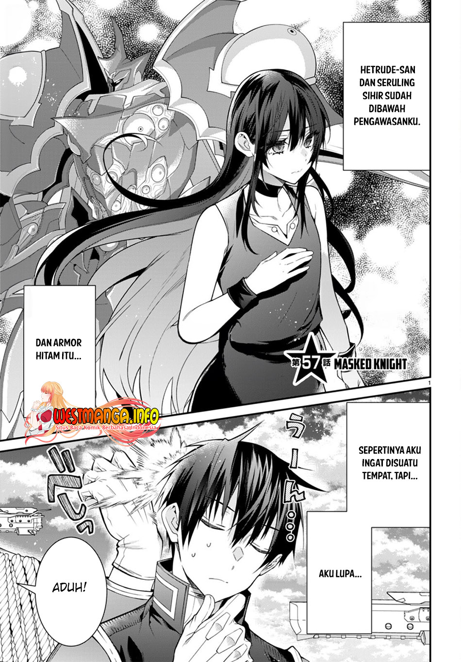 Manga Otome Game Sekai wa Mob ni Kibishii Sekai Desu Chapter 57 gambar 2