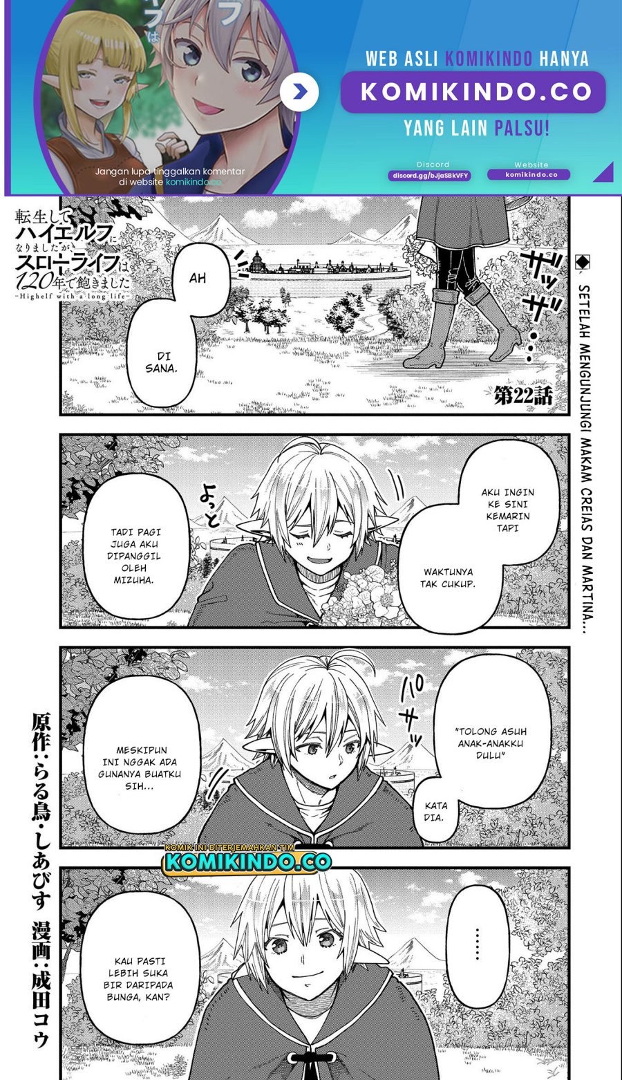 Manga Tensei Shite High Elf ni Narimashitaga, Slow Life wa 120-nen de Akimashita Chapter 22.1 gambar 2