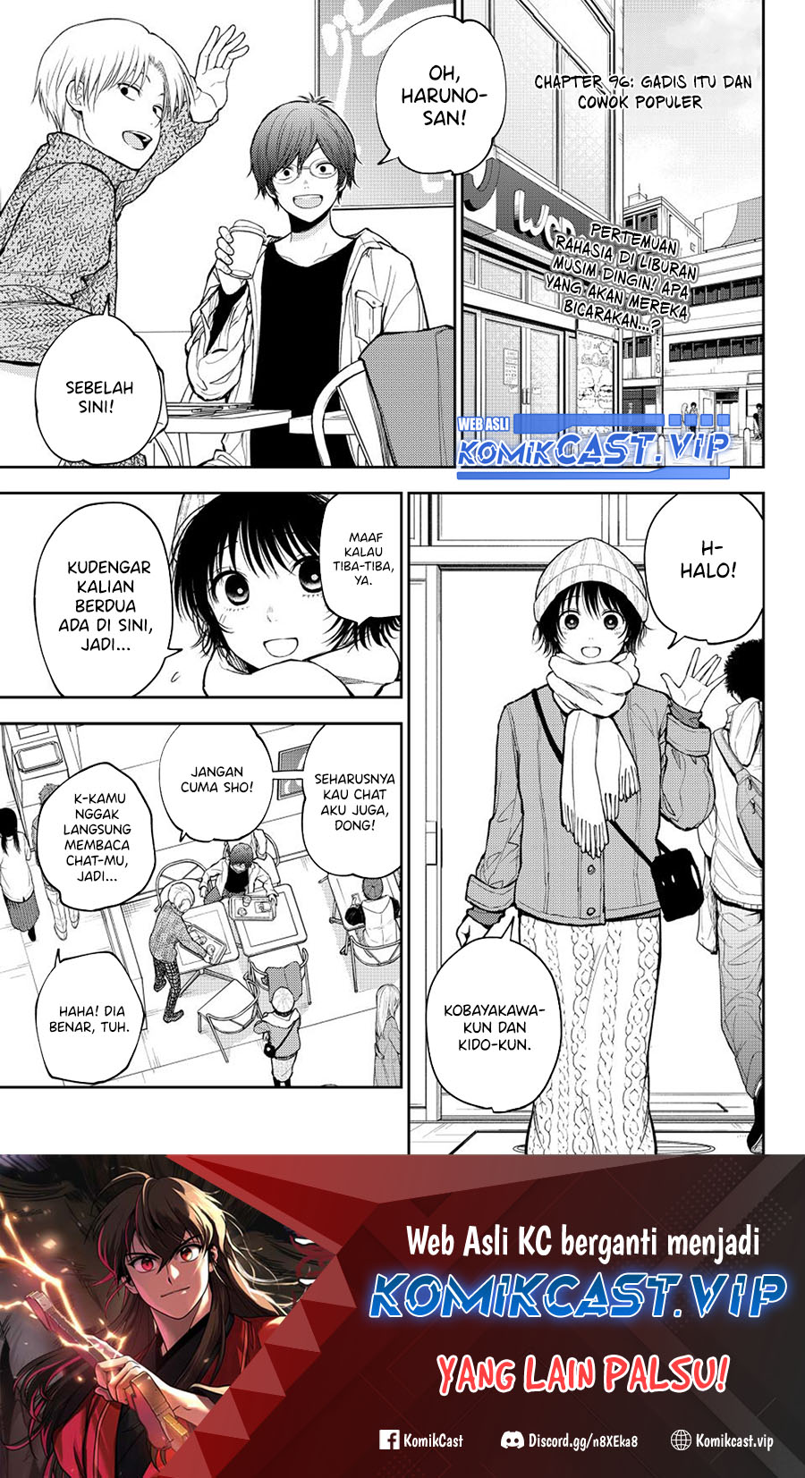 Manga Kuroiwa Medaka ni Watashi no Kawaii ga Tsuujinai Chapter 96 gambar 2