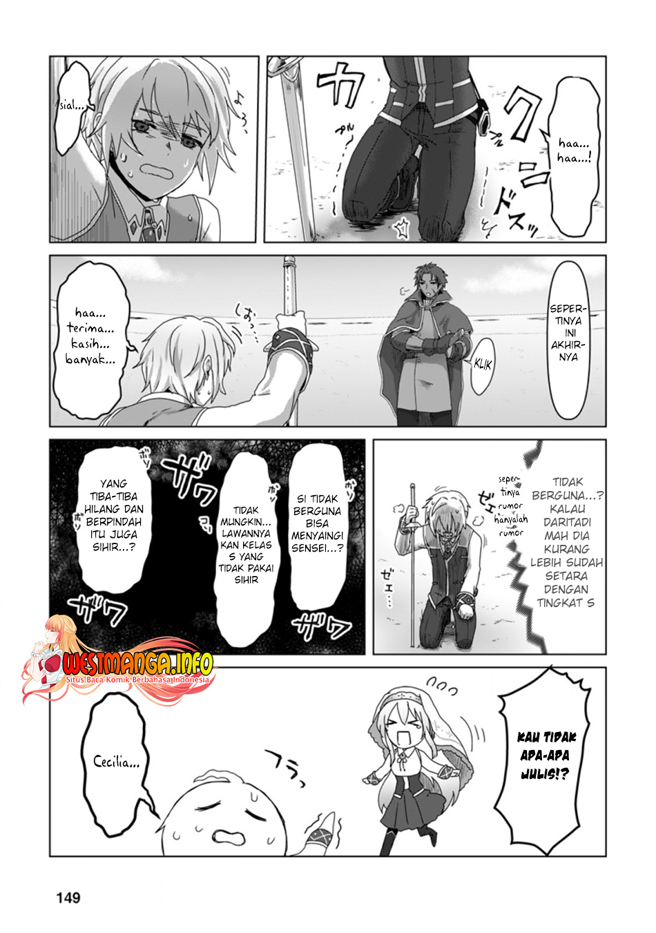Manga Mahou Gakuen No Daizai Majutsushi Chapter 5.3 gambar 2