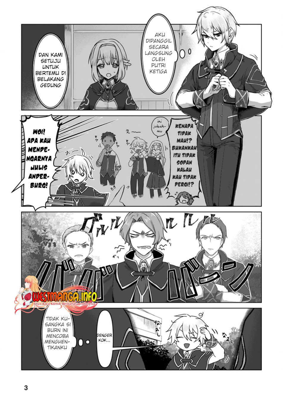 Manga Mahou Gakuen No Daizai Majutsushi Chapter 6.1 gambar 2