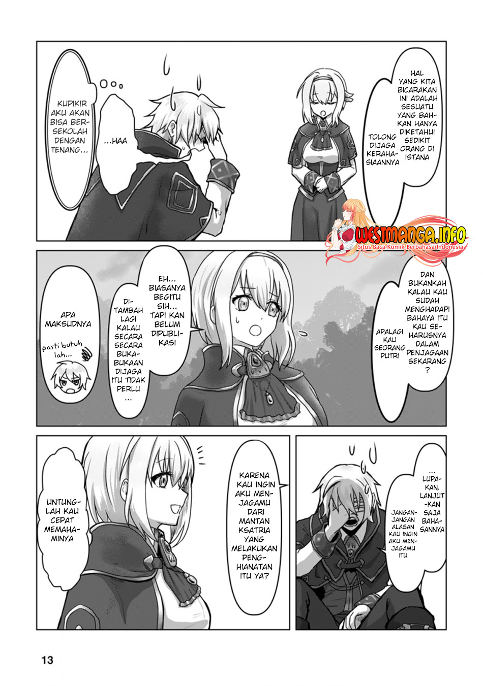 Manga Mahou Gakuen No Daizai Majutsushi Chapter 6.2 gambar 2