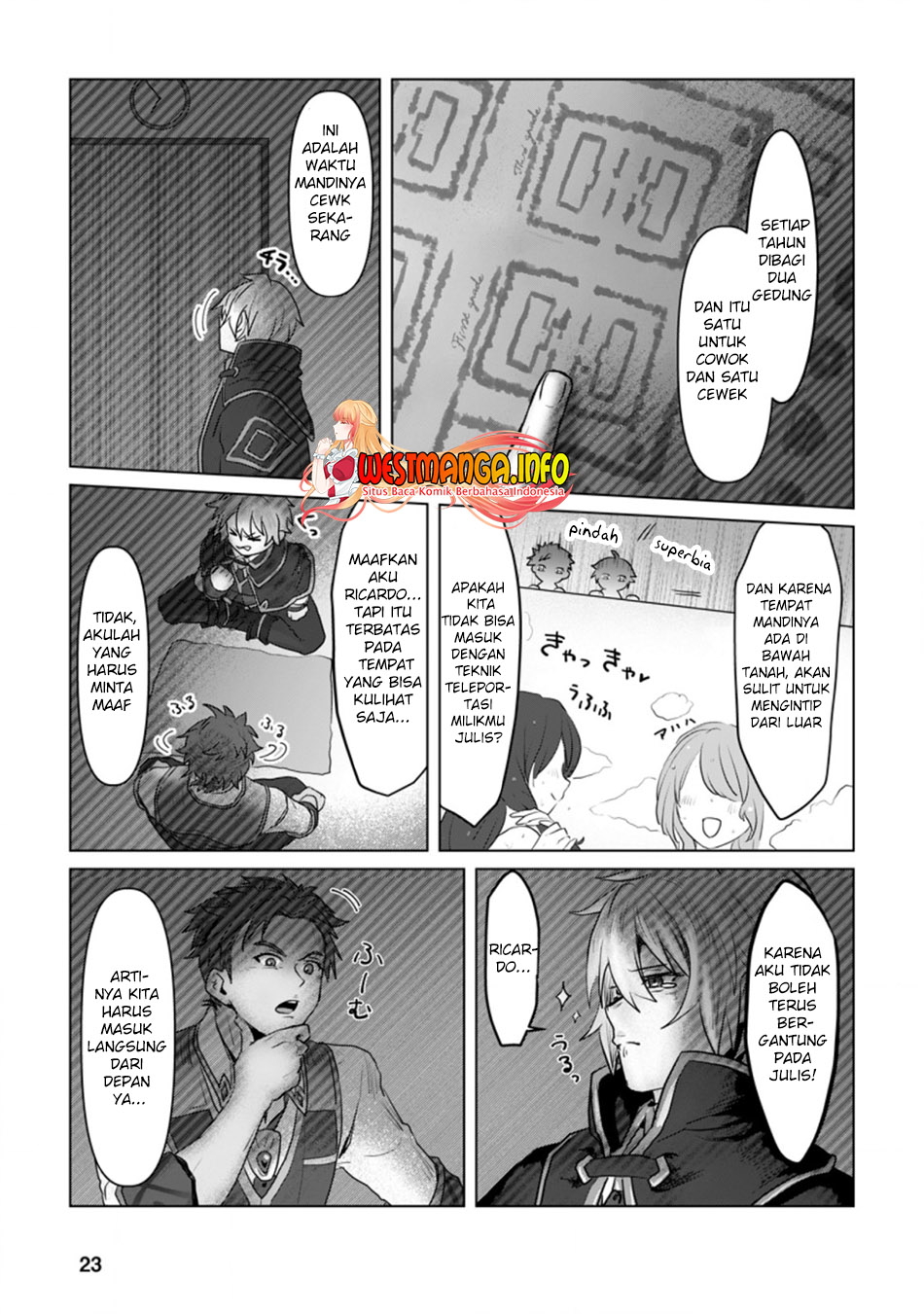 Manga Mahou Gakuen No Daizai Majutsushi Chapter 6.3 gambar 2