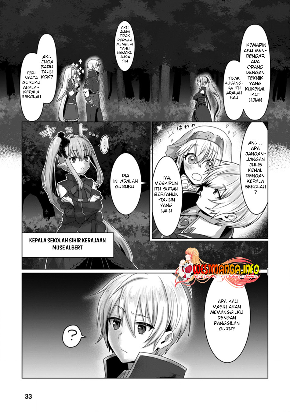 Manga Mahou Gakuen No Daizai Majutsushi Chapter 7.1 gambar 2