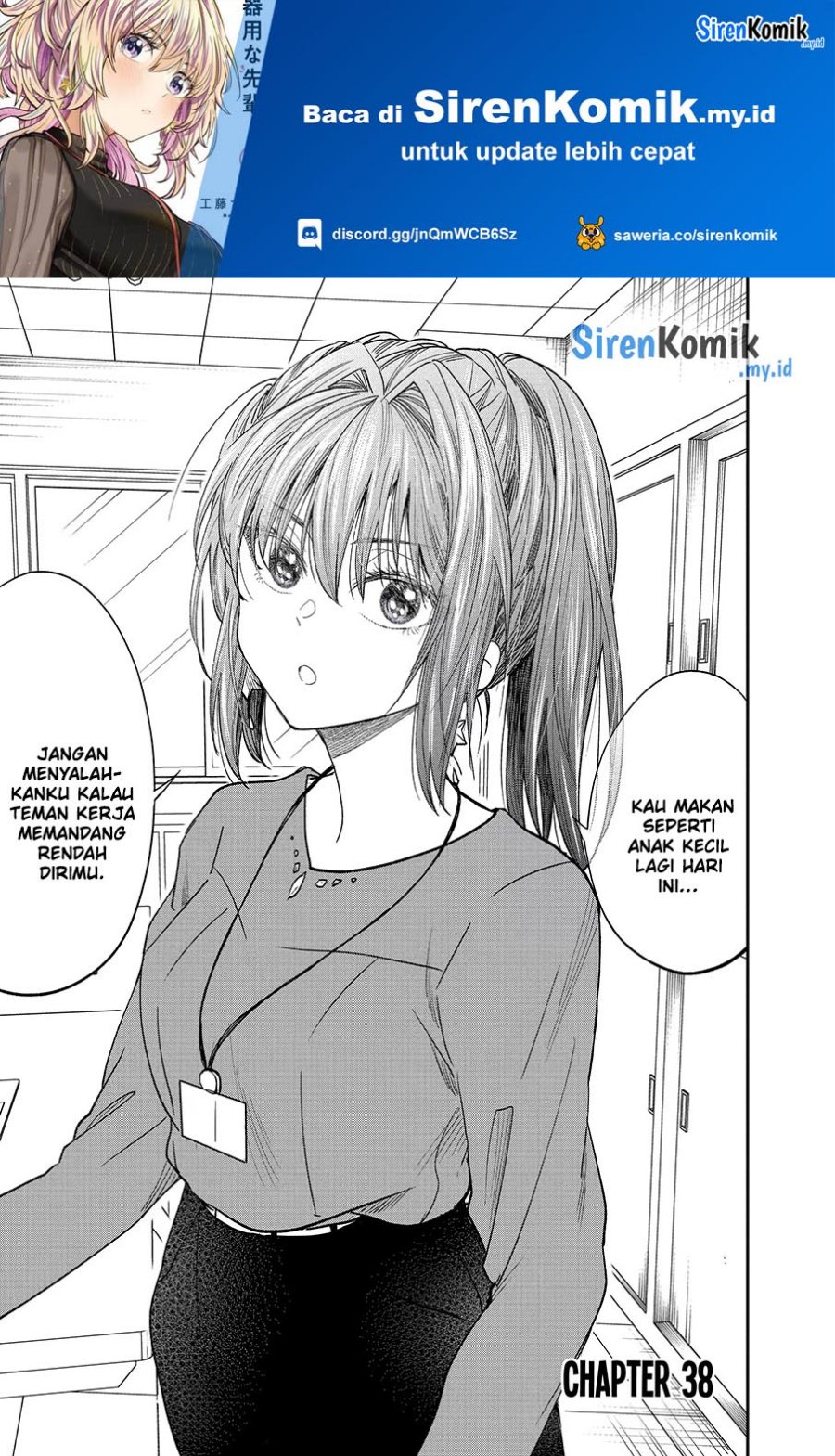 Awkward Senpai Serialization Chapter 38 halaman 2