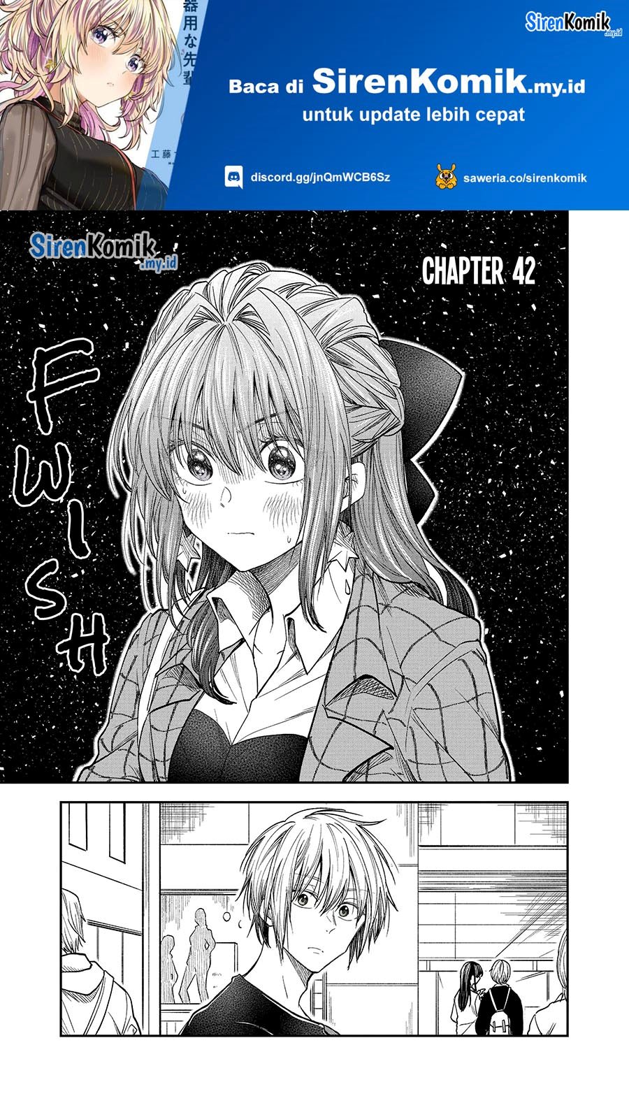 Awkward Senpai Serialization Chapter 42 halaman 2