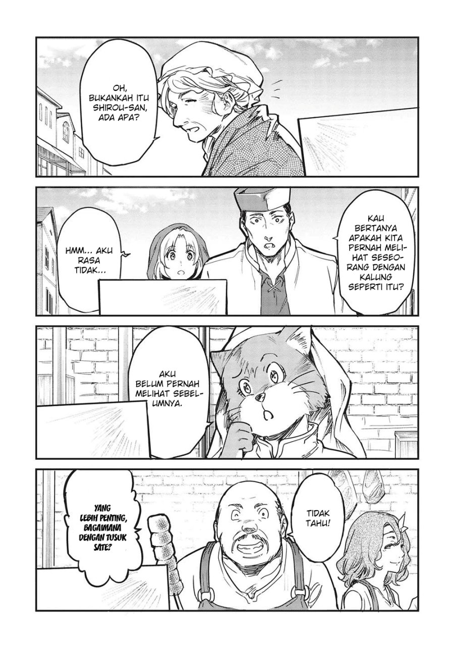 Manga Itsu Demo Jitaku ni Kaereru Ore wa, Isekai de Gyoushoujin o Hajimemashita Chapter 28 gambar 2