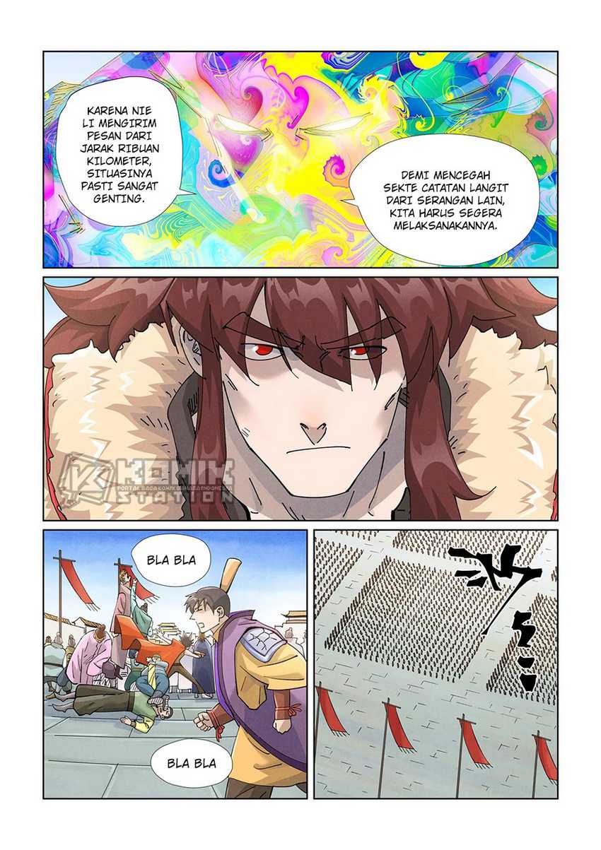Manhua Tales of Demons and Gods Chapter 443.5 gambar 2