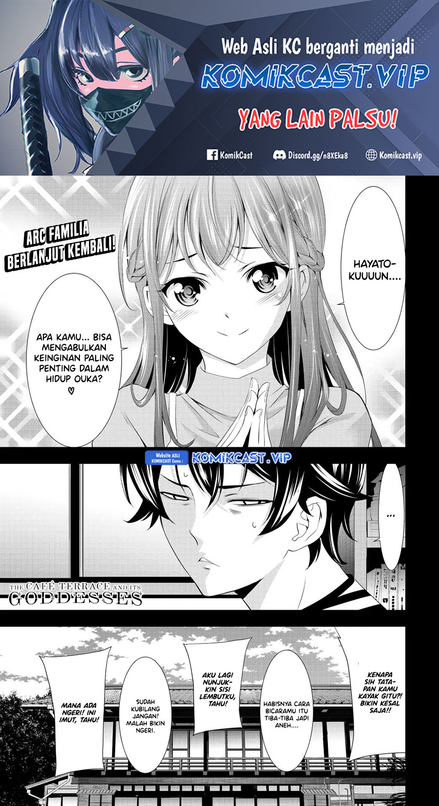 Manga Megami no Kafeterasu (Goddess Café Terrace) Chapter 118 gambar 2