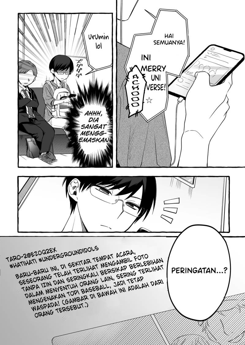 Manga Damedol to Sekai ni Hitori Dake no Fan (Serialization) Chapter 08 gambar 2