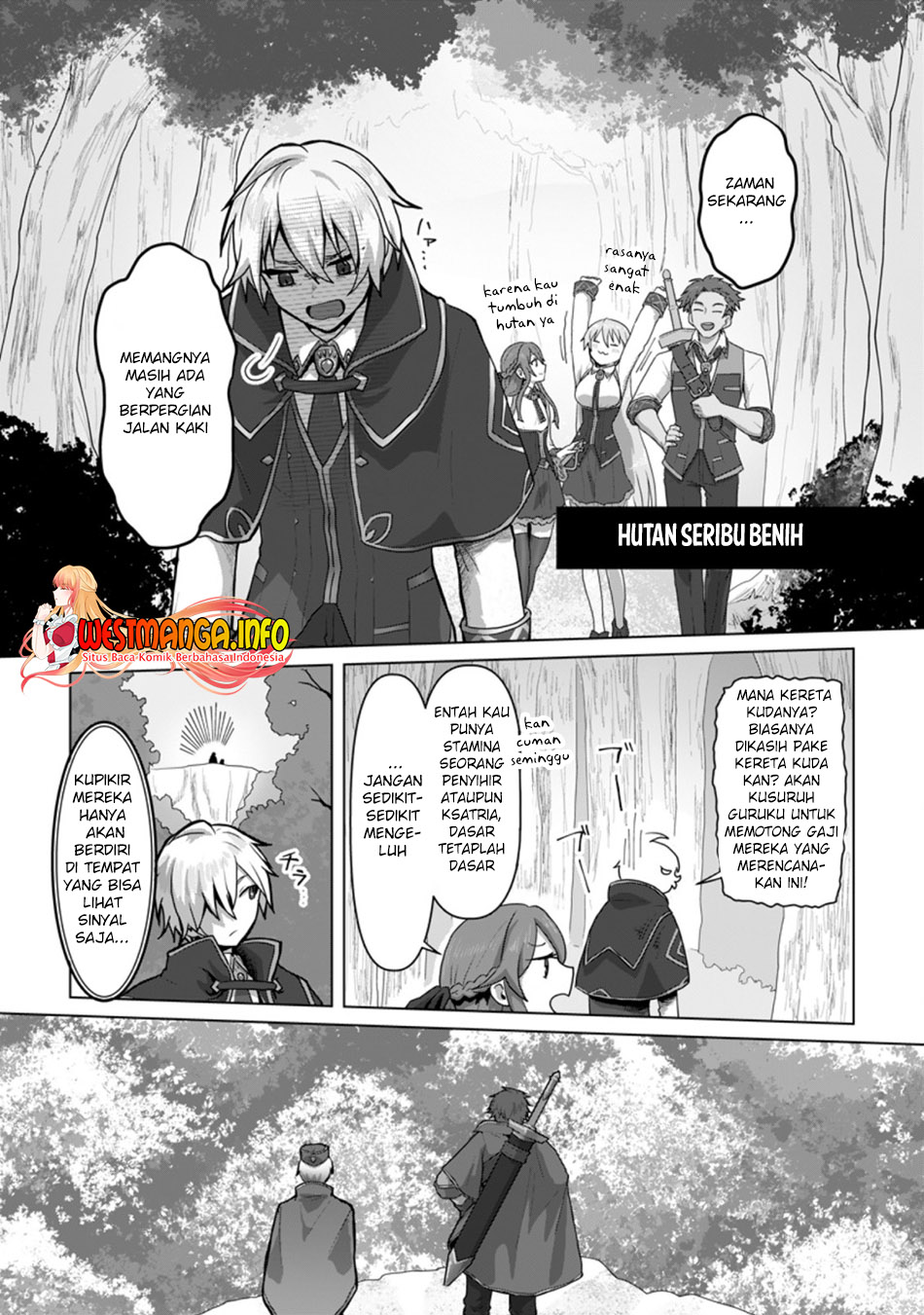 Manga Mahou Gakuen No Daizai Majutsushi Chapter 8.1 gambar 2